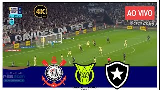 CORINTHIANS X BOTAFOGO AO VIVO COM IMAGENS ASSISTA AGORA GAMEPLAY REALISTA