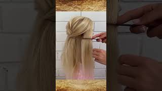 How to make low bun Hairstyle tutorial