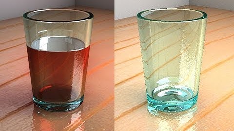3DS Max Glass modeling & rendering by using Vray part 2