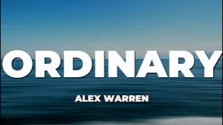 Download lagu Alex Warren - Ordinary (Lyrics)