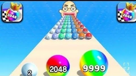 Ball Run 2048 Merge Number Live Gameplay Part - 1