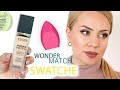 Podkład WONDER MATCH od Eveline - HIT czy KIT? [Test na żywo + swatche]