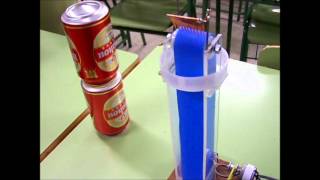 Van de Graaff con latas