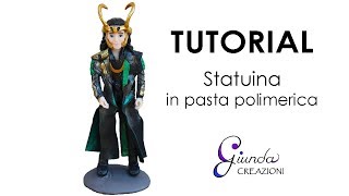 [ITA] Statuina Loki in pasta polimerica - DIY statuetta in fimo