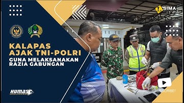 Lapas Malang Gelar Razia Gabungan Bersama TNI-POLRI