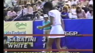 Gabriela Sabatini vs Anne White Tampa 1985 (2/2)