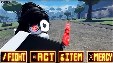 Jump Showdown Chara ult cutscene and song(with Chara