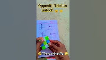 How to make Checkerboard Pattern in 3x3 Rubik