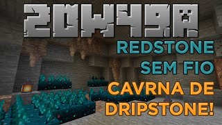 REDSTONE WIRELESS! SCULK SENSORS! 20w49a - Minecraft 1.17 - JL