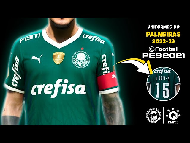 PES 2021 - UNIFORME 1 DO PALMEIRAS PARA O MUNDIAL DE CLUBES By:@m4uriciopedroso - 4K