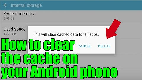 How to clear the cache on your Android phone - EASY