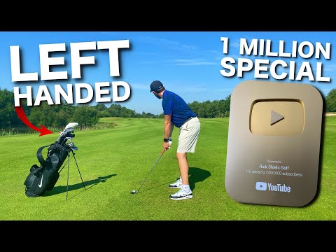 I play golf LEFT HANDED | 1,000,000 SUBSCRIBER SPECIAL