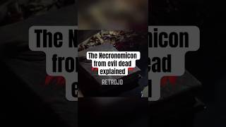 The Necronomicon from Evil Dead Explained #retrojo #explained #evildead #necronomicon #horror