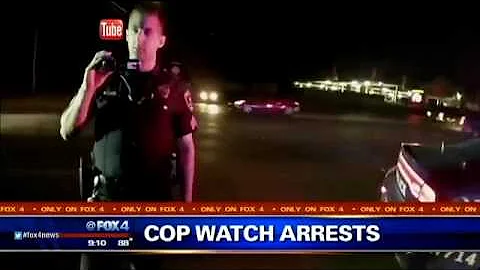 Cop watchers arrested in Arlington