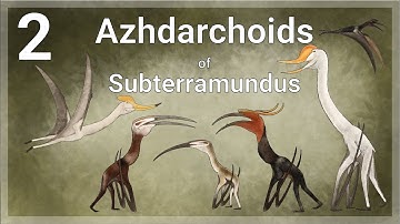 Pterosaurs of Subterramundus - part 2: Azhdarchoids