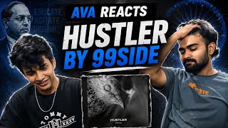 99 SIDE - HUSTLER FEAT. ANAND SHINDE REACTION | AVA REACTS #99side #jaibhim #marathihiphop #ihh 