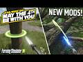 CUT DOWN TREES LIKE A SITH LORD?! NEW MODS / UPDATES (REVIEW/GUIDE) FARMING SIMULATOR 25