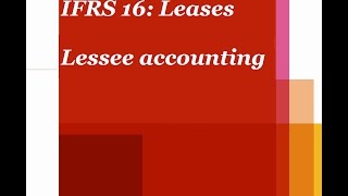 PwC's Analysing IFRS 16 Leases - 3. Lessee accounting