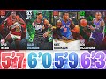Shortest Players Lineup Challenge! NBA 2K21