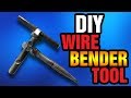 cara membuat alat pengikat selang  (diy wire bender tool)