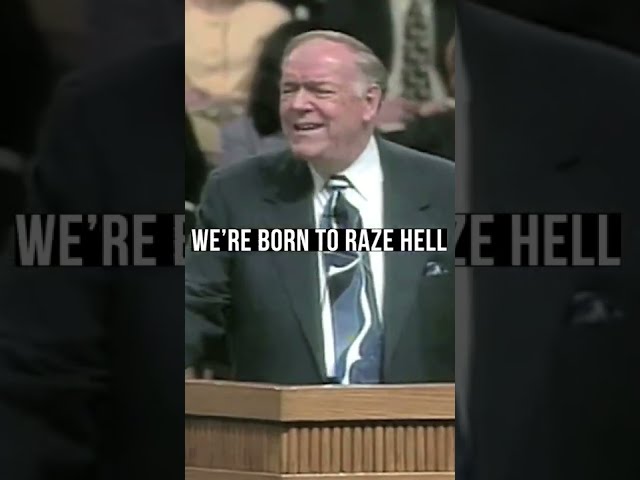 Born to Raze Hell - Rev. Kenneth E. Hagin #shorts class=