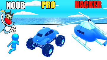 NOOB vs PRO vs HACKER | In Shape Shifting | With Oggy And Jack | Rock Indian Gamer |