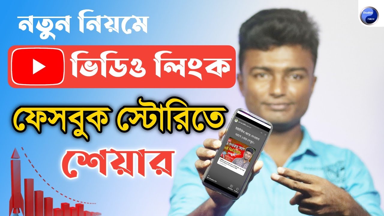 How To Share Youtube Video Link On Facebook Story Tab Mobile PC