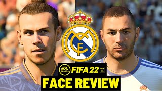 Real Madrid FIFA 22 Realistic Face Update Review PC & PS4