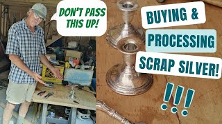 Buying and Processing Scrap Sterling Silver