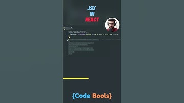 react jsx explained #javascript #reactjs  #shorts