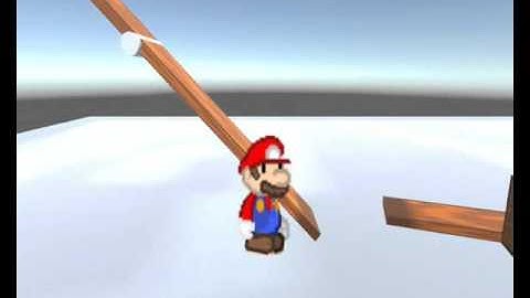 Unity movement test with paper mario!