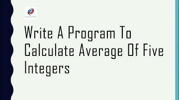 C++ How to program: Average Of 5 integers