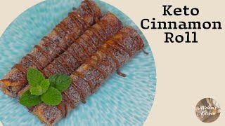 Keto Cinnamon Roll  كيتو سينامون رول (Arabic)