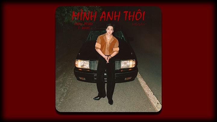 NEGAV - MÌNH ANH THÔI | DRILL REMIX (Prod.T-Roys)