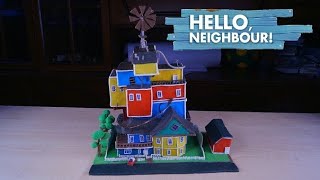 дом Hello Neighbor из пластилина
