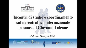 Study and coordination meeting about international narcotraffic in honour of G. Falcone - ENG pt.2