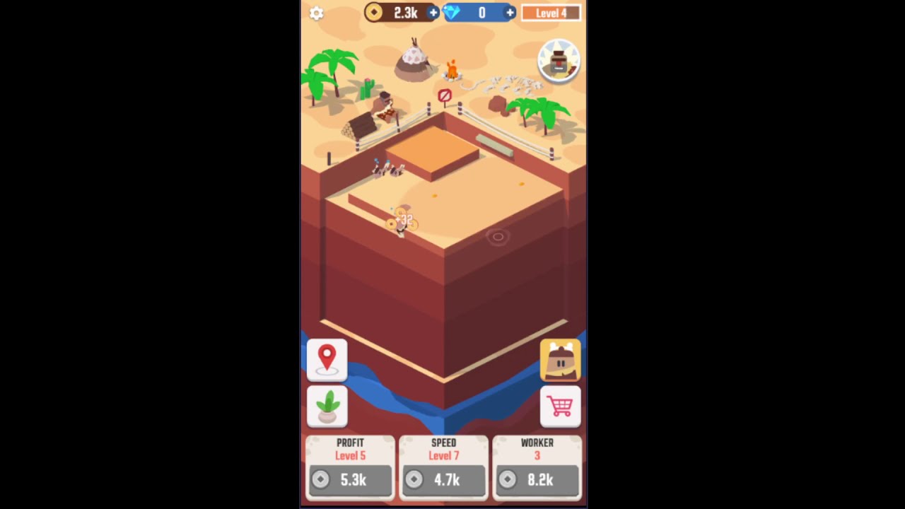 Idle Digging Tycoon - My first few minutes in game