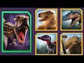 TRYKOSAURUS Vs T-REX,WOOLLY MAMMOTH,ALLOSAURUS - Jurassic World Alive