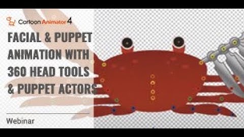 [Webinar] Facial & Puppet Animation with 360 Head Tools & Puppet Actors