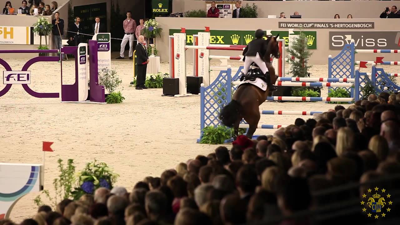 Marcus Ehning,Copin van de Broy, Rolex FEI world cup final 's-Hertogenbosch round 1