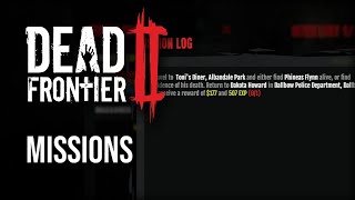Missions and their Guides! - Dead Frontier 2 Beginners Guide - Ep. 7