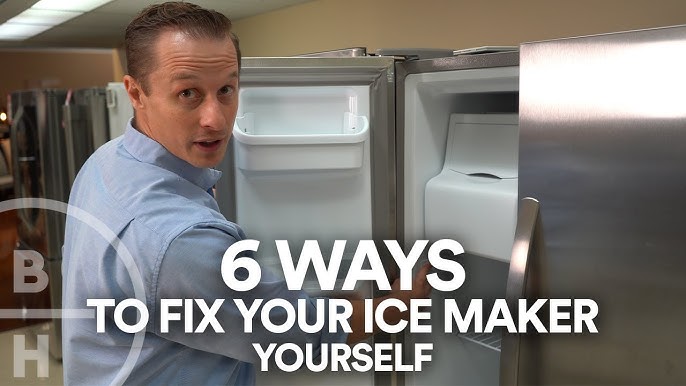 Reset Ice Maker: Bottom freezer