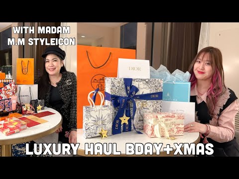 Luxury BDAY & XMAS Haul- Dior Mitzah, Dior Maison, Baby Dior, Sugarfina With Madam M.M Styleicon