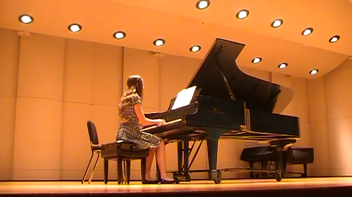 Alison Horton Piano: Bach Two-Part Invention no. 1...