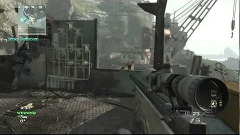 MW3 Spawn Kill Spot (Aground)