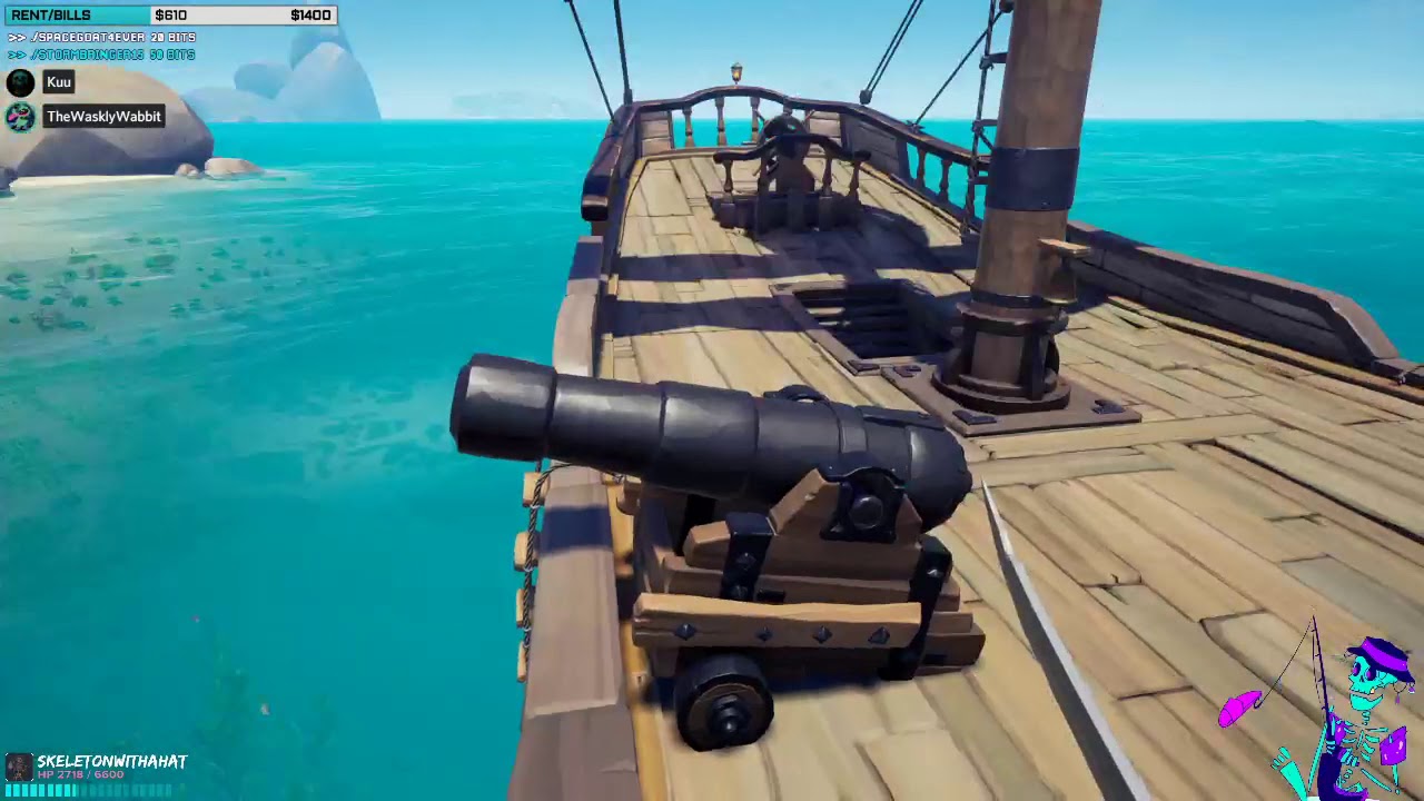 SEA OF THIEVES chicken on a raft (Stream VOD 11/23/19) YouTube