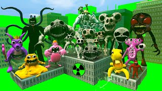 ☢️ BIG CITY TOXIC NEW ZOONOMALY FAMILY CHARACTERS AND GARTEN OF BANBAN FAMILY SPARTAN KICKING Gmod !