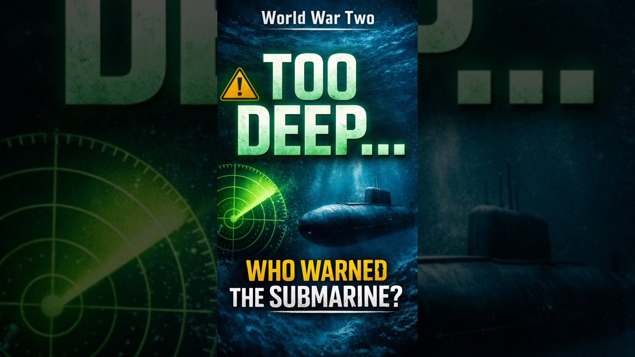 The Submarine That Was Told “Too Deep” | WWII Navy Mystery ⚓