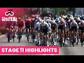 Alberto Dainese secures victory after dramatic sprint | 2022 Giro d’Italia - Stage 11 Highlights