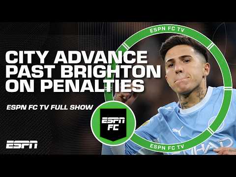 Carabao Cup Reaction 🍿 Liverpool & Man City advance on penalties | ESPN FC